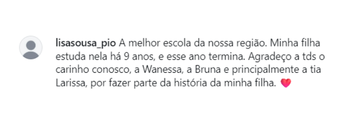 Avaliação Lisa